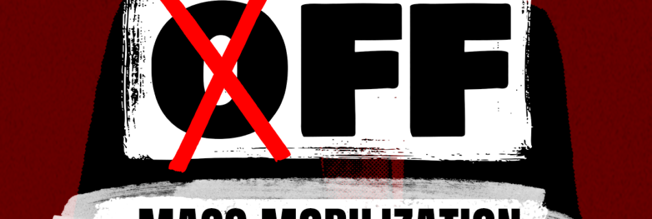 Hands Off mass mobilization April 5