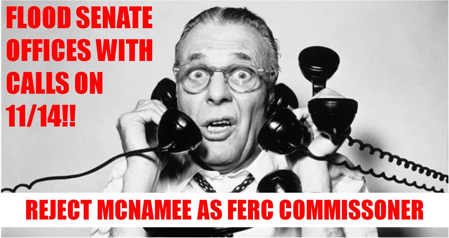 Make a call to stop McNamee