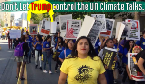 Don't let Trump Control the UN climate Talks