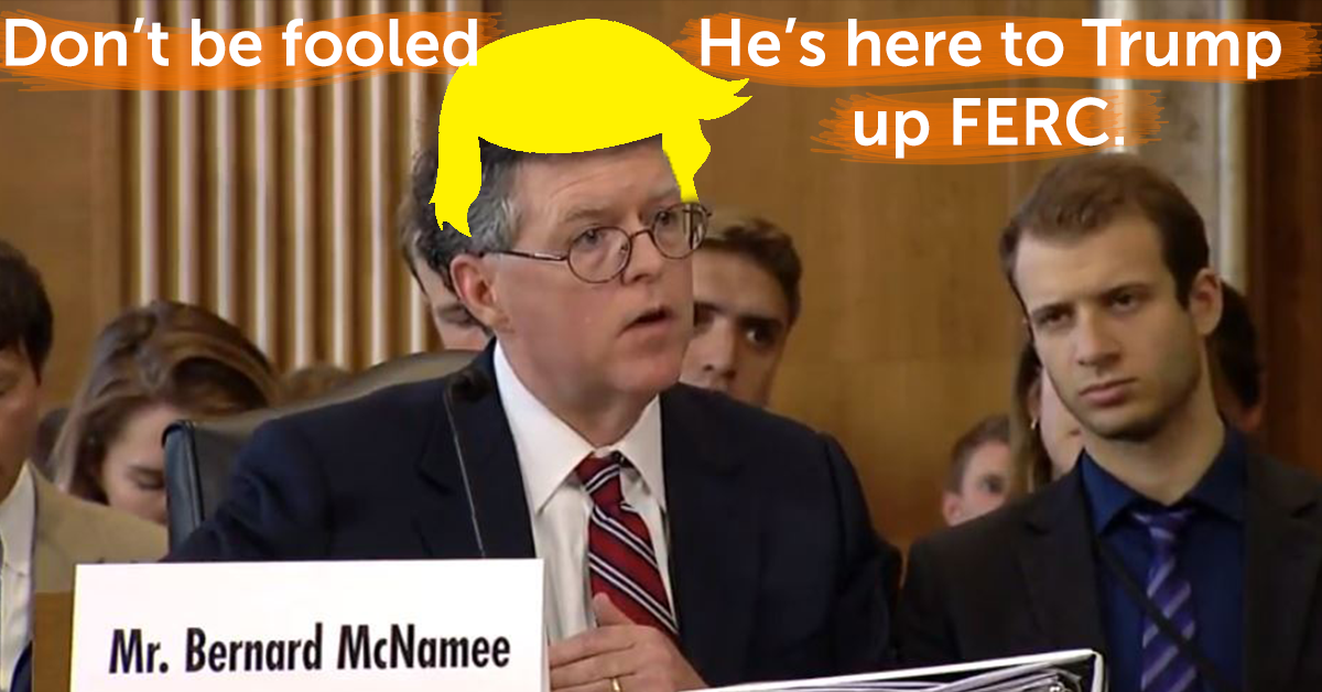 Bernard McNamee is Trump's FERC nominee