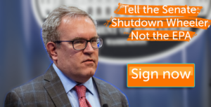 Shutdown Wheeler not the EPA