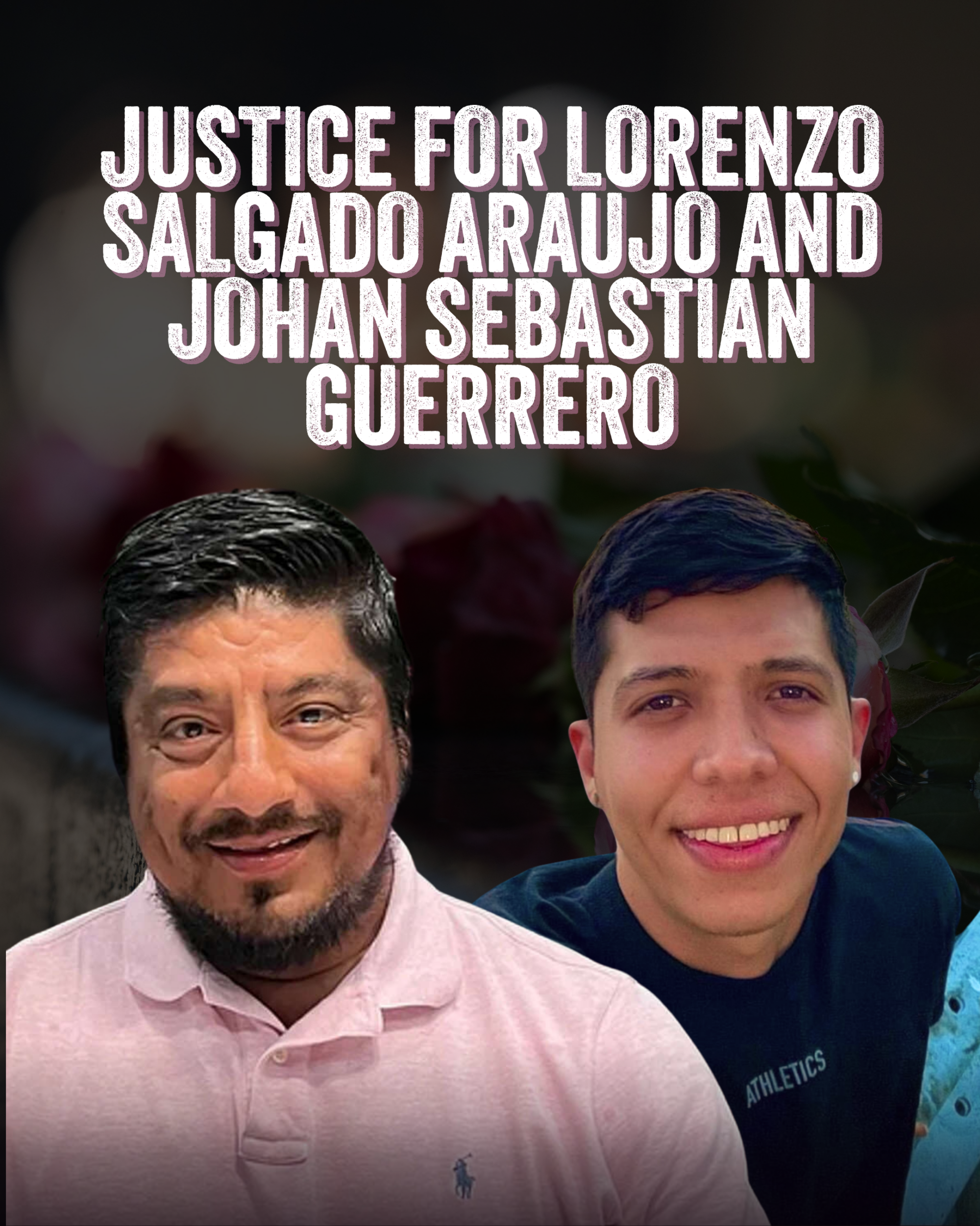 A picture of Lorenzo Salgado Arujo and Johan Sebaastian Guerro