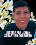 A picture of Johan Sebaastian Guerro he is a 26 year old hispanic man with short hair. He is smiling in the photo.