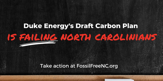 Dukes carbon plan is failing NC