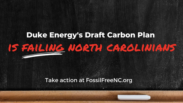 Dukes carbon plan is failing NC