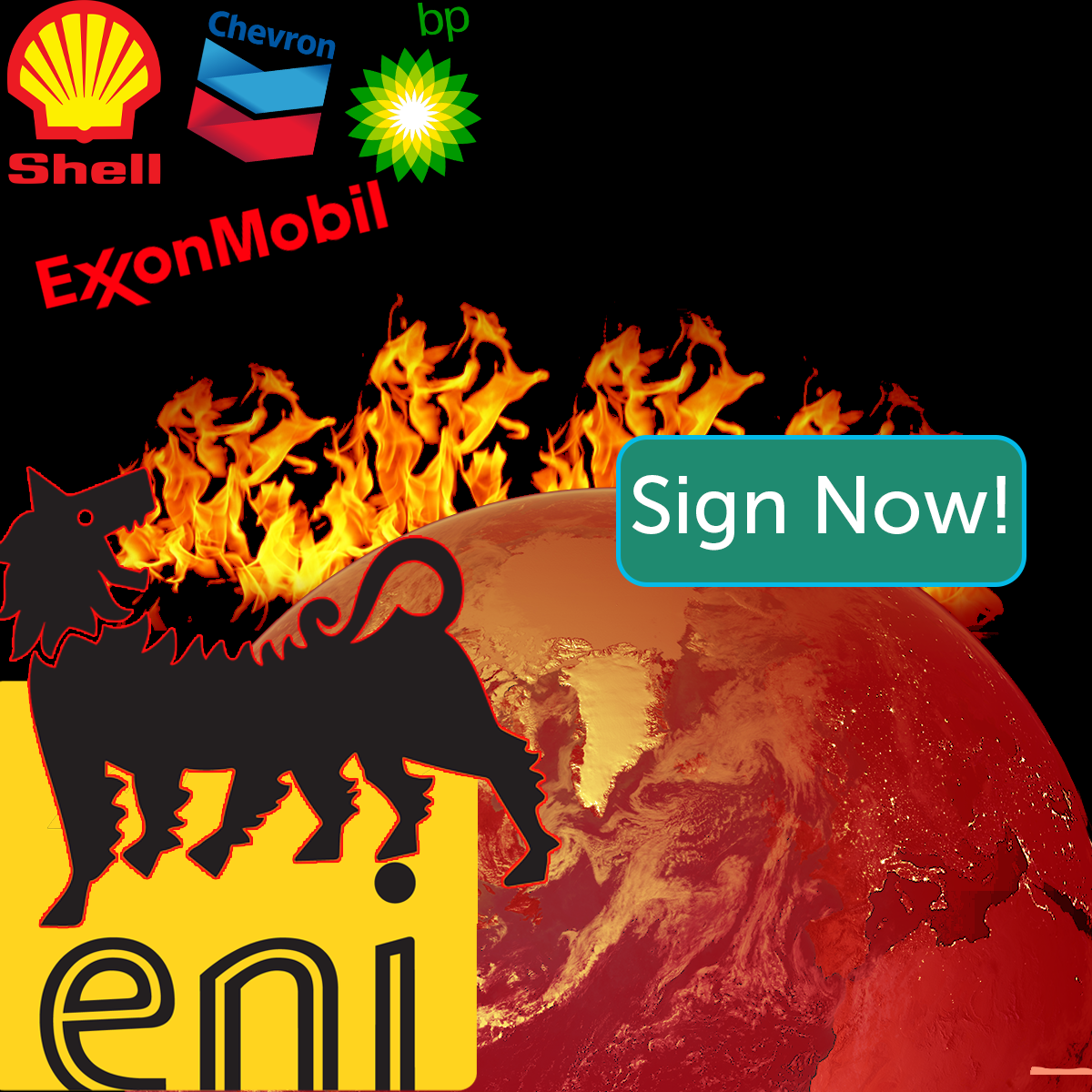 It's Big oil vs the world Sign now to stand with us!