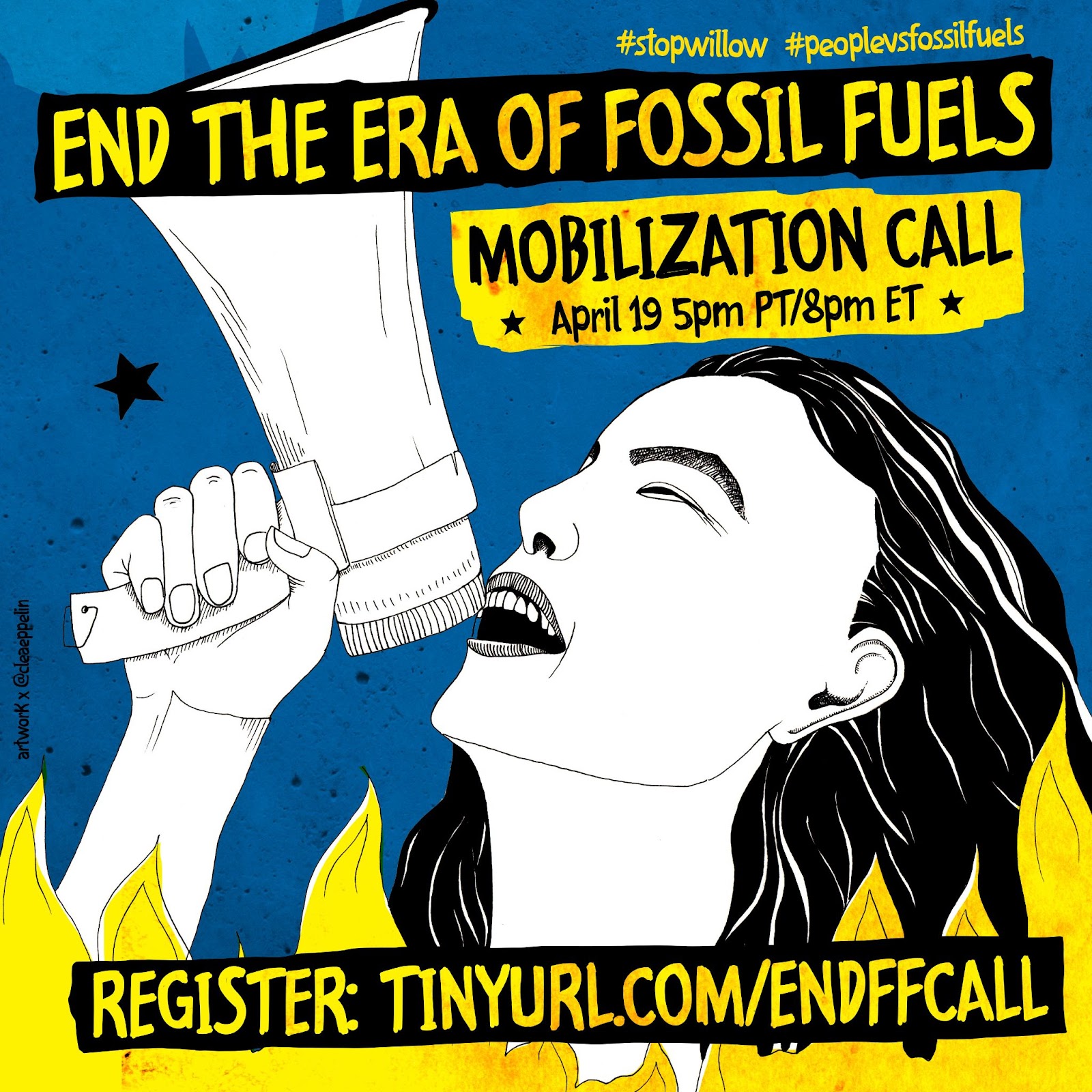 tell Biden to End the Era of Fossil fuels call