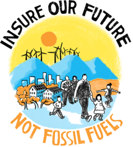 Insure our future, not fossil fuels social media