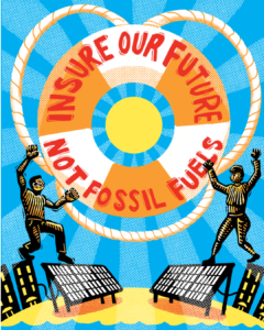 Insure our future, not fossil fuels by Roger Peet