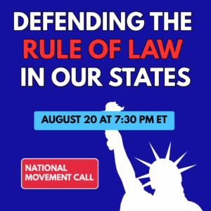 Defending the rule of law in our states and cities