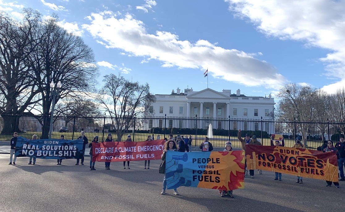 Joye Braun day of action at the white house Jan 19 2023