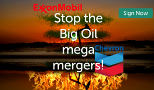 Stop the Big oil mega mergers