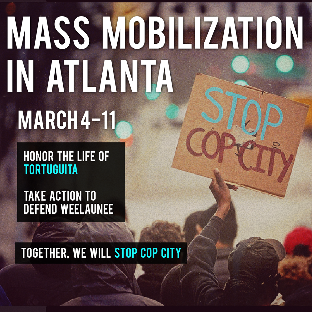 Mass mobilization March 4-11 in Atlanta
