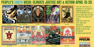 People's Earth Week Arts Action April 15-25