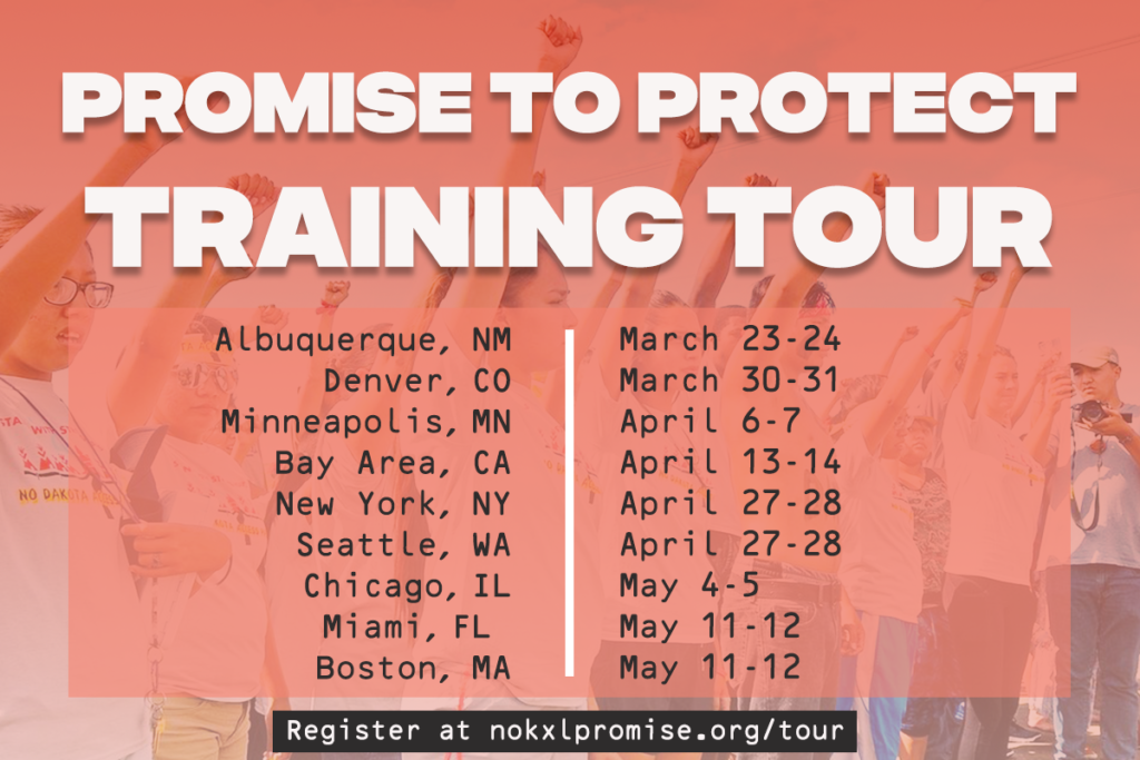 Promise to Protect training tour