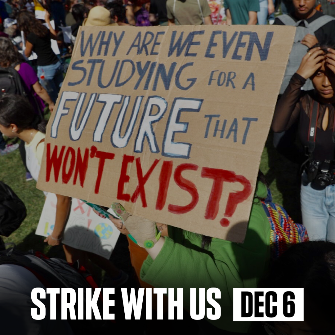 Strike with us Dec 6