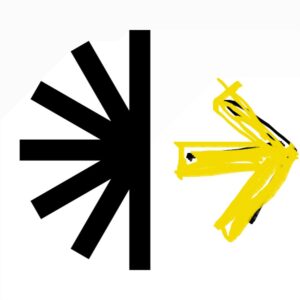 A Sun Day image made by tucker shows a sun and then a yellow arrow pointing right