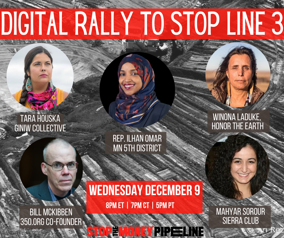 Stop Line 3, Join the digital Rally