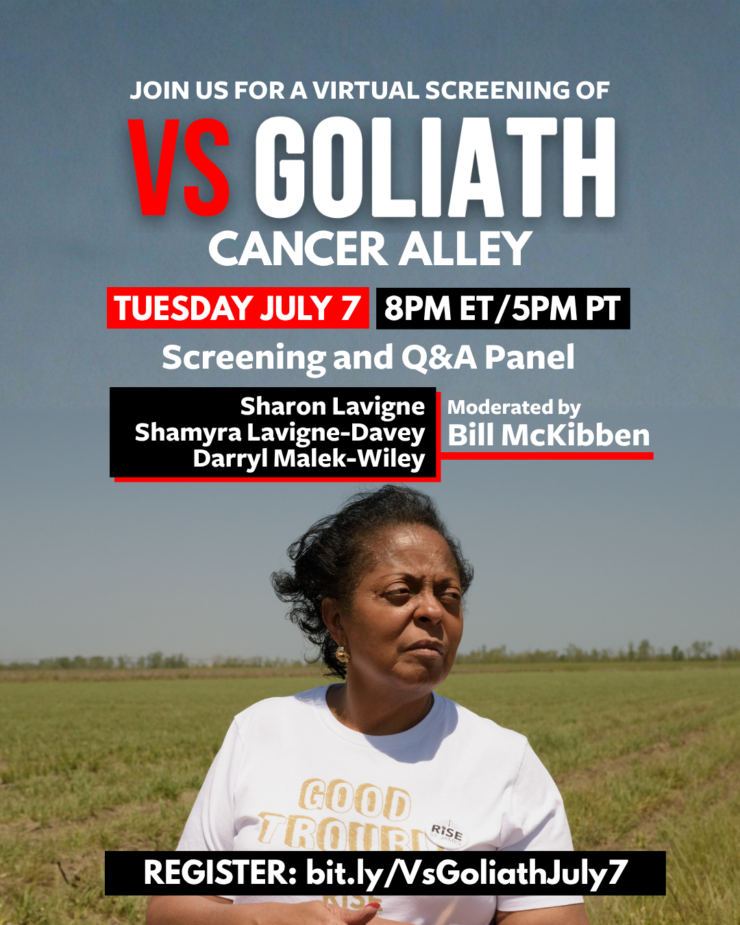 Sharon Lavigne vs Goliath poster