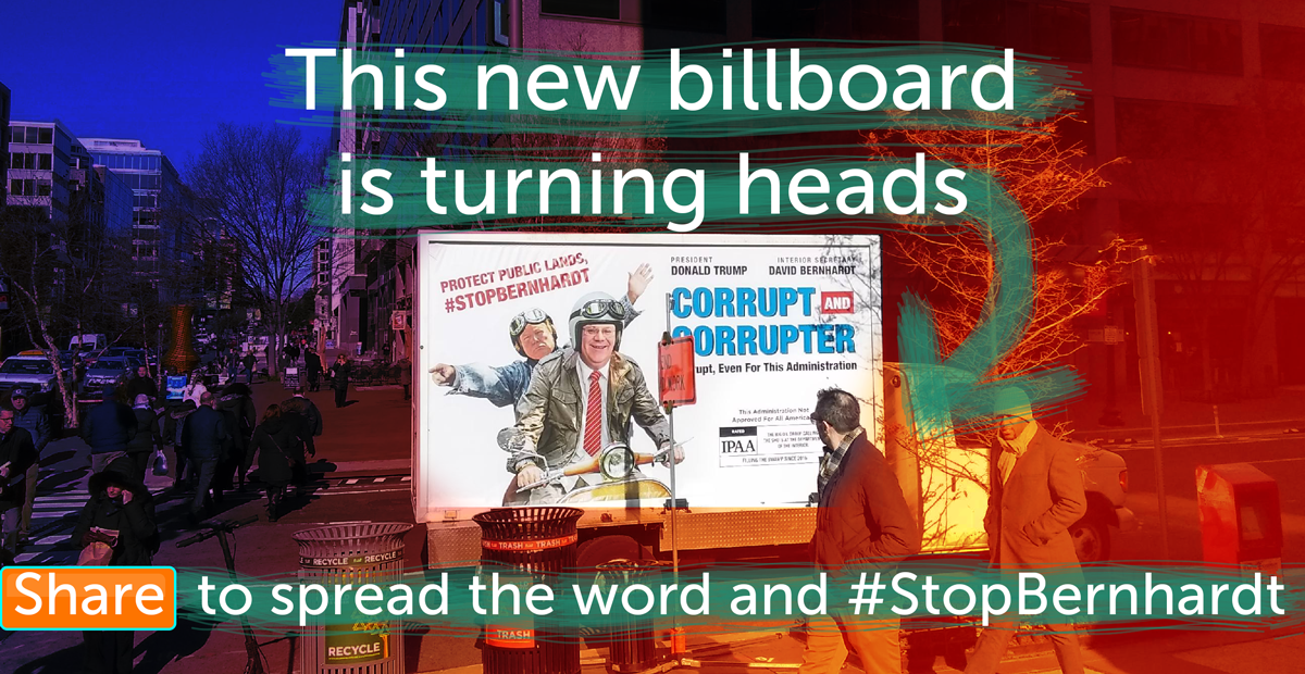 Our Bernhardt Billboard is turning heads