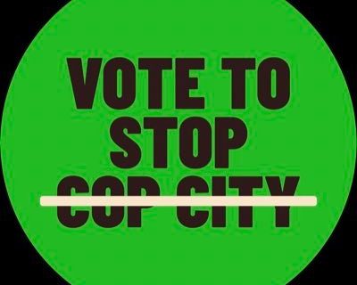 Support the vote to stop cop city