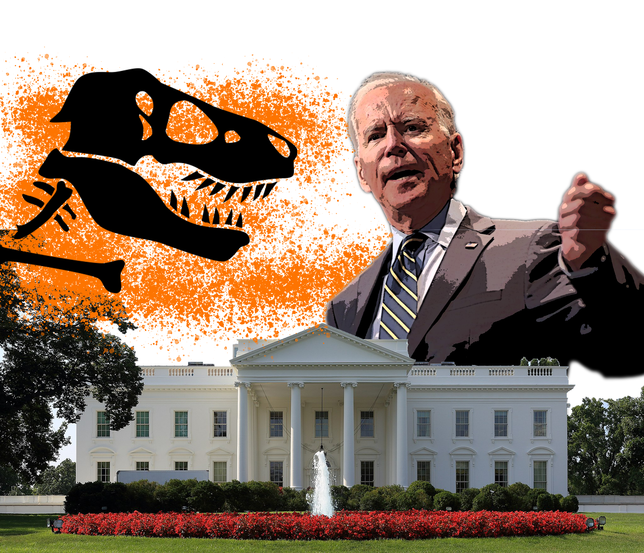 Biden and fossil meme