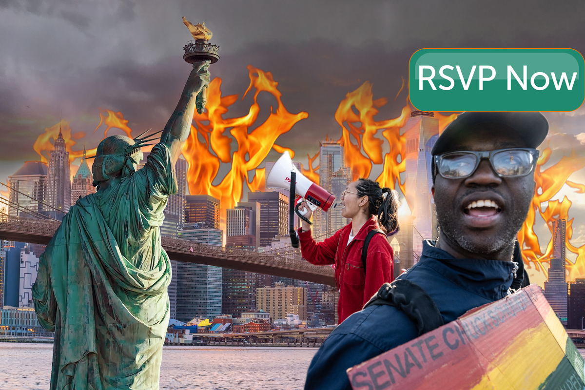 RSVP now to join us at the march to end fossil fuels in New York