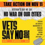 Veterans day 2025 vets say no image