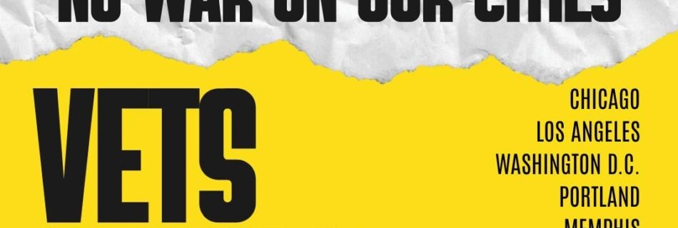 Veterans day 2025 vets say no image